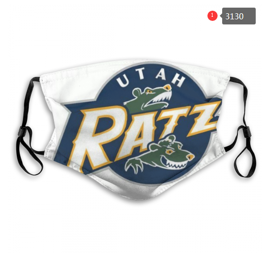 NBA Utah Jazz #4 Dust mask with filter-0